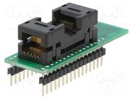 Adapter: DIL28-TSOP28; 500mils; Assoc.circ: EEPROM,EPROM,FLASH 