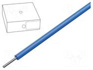 Wire; SiD; 1x0.75mm2; wire; Cu; silicone; blue; -60÷180°C; 300V,500V HELUKABEL