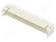 Connector: wire-board; socket; male; PIN: 32; 2A; 100V; straight; THT ADAM TECH