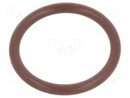 O-ring gasket; FPM; Thk: 1.5mm; Øint: 14mm; brown; -20÷200°C ORING USZCZELNIENIA TECHNICZNE