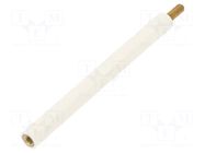 Insulating sleeve; Int.thread: M3; L: 65mm; UL94V-2; polyamide DREMEC