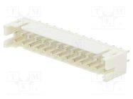 Socket; wire-board; male; 2mm; PIN: 26; THT; 100V; 2A; straight ADAM TECH