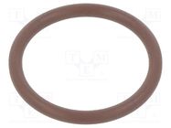 O-ring gasket; FPM; Thk: 2mm; Øint: 18mm; brown; -20÷200°C 