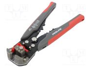 Multifunction wire stripper and crimp tool; Wire: round,flat 