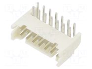 Connector: wire-board; socket; male; PIN: 14; 2A; 100V; angled; THT ADAM TECH