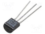 Transistor: NPN; bipolar; 15V; 50mA; 0.625W; TO92 NTE Electronics