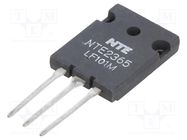 Transistor: NPN; bipolar; 800V; 15A; 180W; TO3-PBL NTE Electronics