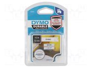 Tape; 12mm; 5.5m; white; Character colour: black DYMO