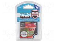 Tape; 12mm; 3m; red; Character colour: white DYMO