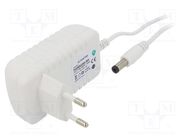 Power supply: switching; mains,plug; 6VDC; 1A; 6W; Plug: EU; 80.06% POS