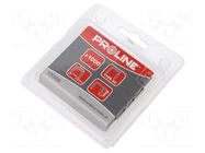 Staples; Width: 11.3mm; L: 8mm; 1000pcs. PROLINE