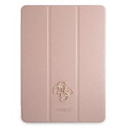 Guess GUIC12PUSASPI iPad 12.9&quot; 2021 Book Cover pink/pink Saffiano Collection, Guess