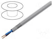 Wire; ÖLFLEX® CLASSIC 100 SY; 2x2.5mm2; PVC; transparent; CPR: Eca LAPP