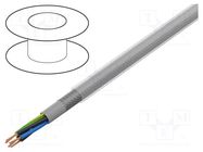 Wire; ÖLFLEX® CLASSIC 100 CY; 5G0.5mm2; PVC; transparent,grey LAPP