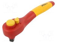 Rattle; insulated; 1/2"; 250mm; 1kV WIHA