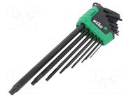 Wrench-set; Torx®; Chrom-vanadium steel; blister; MagicSpring® WIHA