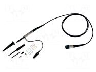 Probe: for oscilloscope; passive; 350MHz; 20: 1; BNC plug; 1.2m GW INSTEK