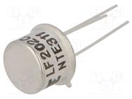 Transistor: NPN; bipolar; 30V; 0.4A; 5W; TO39 NTE Electronics