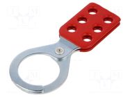 Lock off hasp; possibility to put 6 padlocks; L: 128.8mm; steel PANDUIT