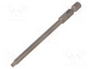 Screwdriver bit; square; #2; Overall len: 90mm; PROFESSIONAL WIHA