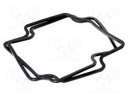 Gasket; for enclosures; HM-1554B; Kit: rubber gasket x2; 2pcs. HAMMOND