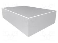 Enclosure: enclosure base; X: 203mm; Y: 305mm; Z: 76mm; 1444; natural HAMMOND