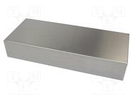 Enclosure: enclosure base; X: 178mm; Y: 432mm; Z: 76mm; 1444; natural HAMMOND