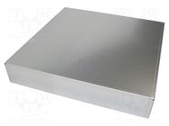 Enclosure: enclosure base; X: 432mm; Y: 432mm; Z: 76mm; 1444; natural HAMMOND