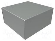 Enclosure: enclosure base; X: 102mm; Y: 102mm; Z: 51mm; 1441; steel HAMMOND