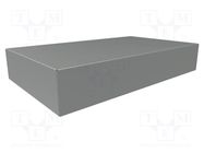 Enclosure: enclosure base; X: 254mm; Y: 432mm; Z: 76mm; 1441; steel HAMMOND