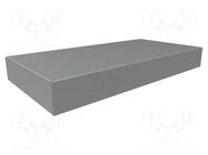 Enclosure: enclosure base; X: 203mm; Y: 406mm; Z: 51mm; 1441; steel HAMMOND