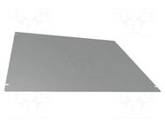 Mounting plate; steel; 1441; grey HAMMOND