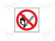 Fire protection sign; PS; W: 150mm; H: 150mm ANRO