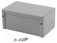 Enclosure: multipurpose; X: 76mm; Y: 127mm; Z: 56mm; 1411; aluminium HAMMOND