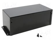 Enclosure: multipurpose; X: 102mm; Y: 203mm; Z: 76mm; 1411; aluminium HAMMOND