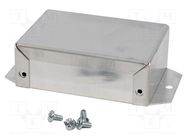 Enclosure: multipurpose; X: 56mm; Y: 81mm; Z: 28mm; with fixing lugs HAMMOND