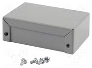 Enclosure: multipurpose; X: 56mm; Y: 81mm; Z: 28mm; 1411; aluminium HAMMOND