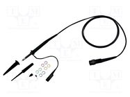 Probe: for oscilloscope; passive; 200MHz; 10: 1; 600V; BNC plug GW INSTEK