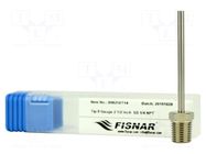 Needle: steel; L: 1.5"; L: 38mm; Size: 13; Øint: 1.78mm; 1/4" FISNAR