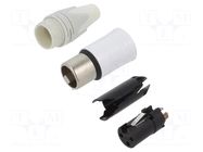 Connector: XLR; plug; female; XX; 16A; PIN: 3; straight; for cable NEUTRIK