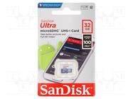 Memory card; Android; microSDHC; R: 100MB/s; Class 10 UHS U1; 32GB SANDISK