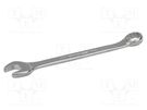Wrench; combination spanner; 17mm; Overall len: 200mm; tool steel BAHCO