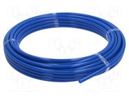 Pneumatic tubing; max.7bar; L: 25m; polyetylene; Economy; blue PNEUMAT