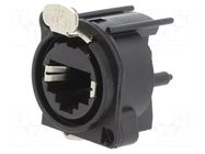 Connector: RJ45; socket; female; etherCON; Type: PoE+; PIN: 8; THT NEUTRIK