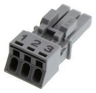 TERMINAL BLOCK, PLUGGABLE, 3POS, 16AWG