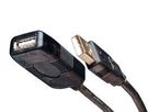 EXTENSION CABLE, USB 2.0, 65FT, GREY