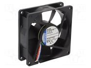 Fan: DC; axial; 24VDC; 80x80x25.4mm; 65m3/h; 32dBA; 3100rpm EBM-PAPST