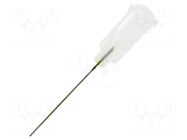 Needle: steel; 1"; Size: 27; straight; 0.2mm; Mounting: Luer Lock FISNAR