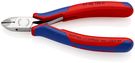 KNIPEX 77 02 120 H Electronics Diagonal Cutter with carbide cutting edges with multi-component grips 120 mm
