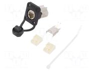 Connector: RJ45; socket; female; etherCON; PIN: 8; IDC; gold-plated NEUTRIK